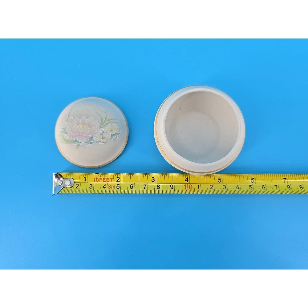 Portuguese Porcelain Lidded Trinket Dish‎